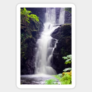 Scottish Waterfall, Langbank, Scotland Sticker